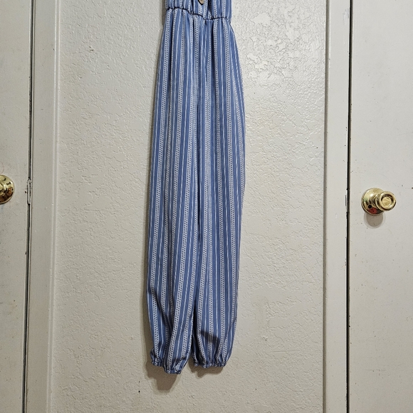 "Jenna & Jessie" Short Sleeves Pants Jumpsuit Romper - Picture 3 of 6